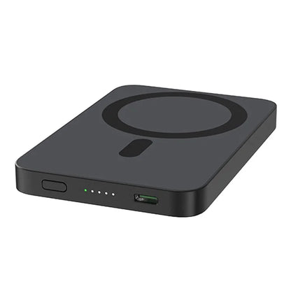 E61A For iPhone 15  /  14  /  13  /  12 Series Magnetic Wireless Phone Charger 5000mAh Ultra Thin Power Bank