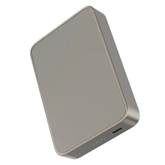 E61B 10000mah Magnetic Wireless Power Bank 2-in-1 Portable Phone External Battery Pack