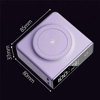 CYKE Q7 20000mAh Power Bank Digital Display 15W Phone Magnetic Wireless Charger