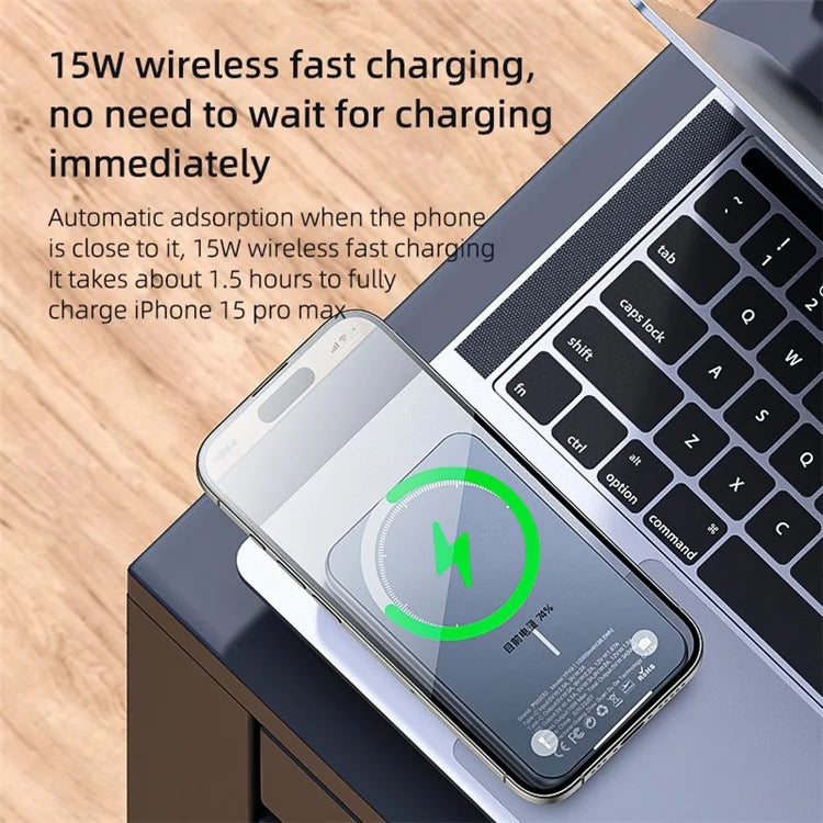 YESIDO YP49 Compatible with MagSafe 10000mAh Wireless Charging Power Bank