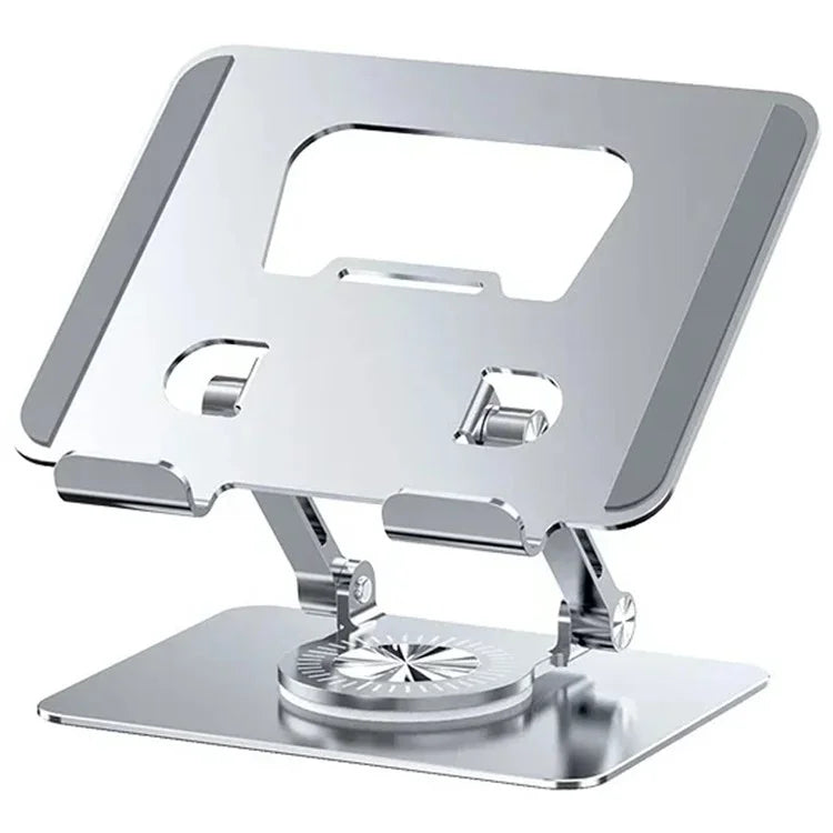 YY-J18 Heat Dissipation Hollow Tablet Stand 360 Degree Rotatable Foldable Phone Bracket