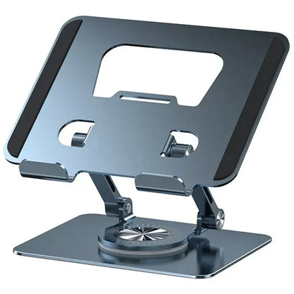 YY-J18 Heat Dissipation Hollow Tablet Stand 360 Degree Rotatable Foldable Phone Bracket