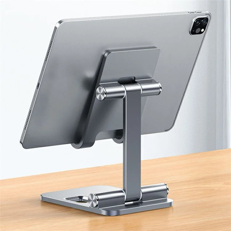 YY-003 Aluminum Alloy Cell Phone Holder Stand Rack Bracket Foldable Desktop Tablet Mount