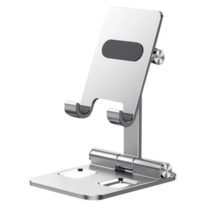YY-003 Aluminum Alloy Cell Phone Holder Stand Rack Bracket Foldable Desktop Tablet Mount