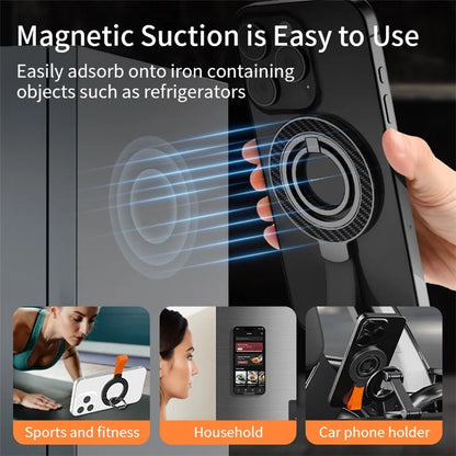 Magnetic Phone Ring Holder Compatible with MagSafe Cell Phone Finger Grip Strap Kickstand