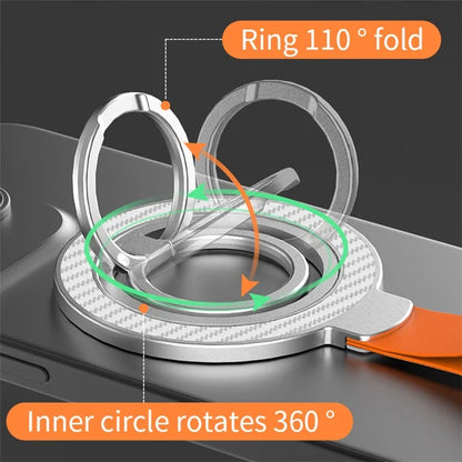 Magnetic Phone Ring Holder Compatible with MagSafe Cell Phone Finger Grip Strap Kickstand