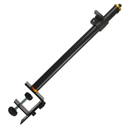 B040 Metal Tabletop Clip-On Camera Phone Live Streaming Stand Retractable Rod with 1 / 4 Screw Interface