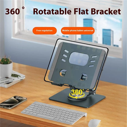 XWJ-2078 360 Degree Rotating Tablet Stand Folding Desktop Bracket with Adjustable Height