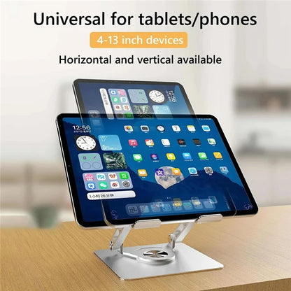 X1 360 Degree Rotating Mobile Phone Stand Foldable Tablet Bracket for Semiconductor Cooler