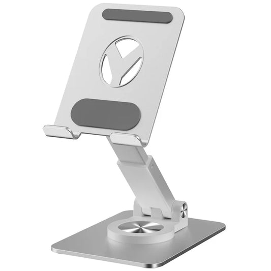XWJ-3062 360 Degree Rotating Y-Shape Hollow Out Adjustable Desktop Bracket for Phone and Tablet