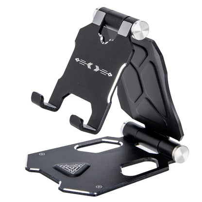 G52 Small Size Folding Phone Stand Aluminum Alloy Adjustable Desktop Cellphone Bracket