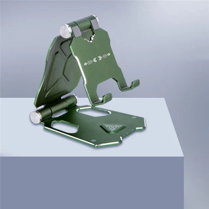 G52 Small Size Folding Phone Stand Aluminum Alloy Adjustable Desktop Cellphone Bracket