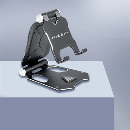 G52 Small Size Folding Phone Stand Aluminum Alloy Adjustable Desktop Cellphone Bracket