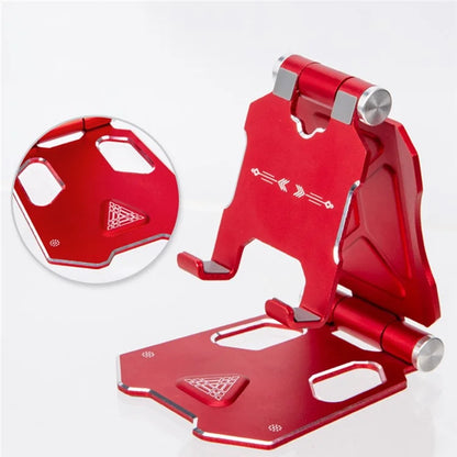 G52 Small Size Folding Phone Stand Aluminum Alloy Adjustable Desktop Cellphone Bracket