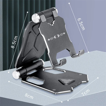 G52 Small Size Folding Phone Stand Aluminum Alloy Adjustable Desktop Cellphone Bracket