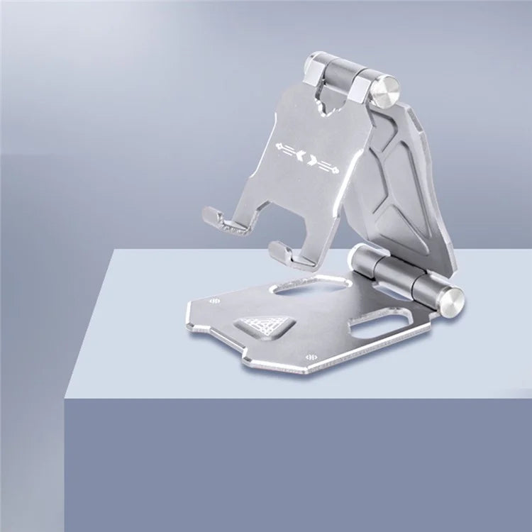 G52 Small Size Folding Phone Stand Aluminum Alloy Adjustable Desktop Cellphone Bracket