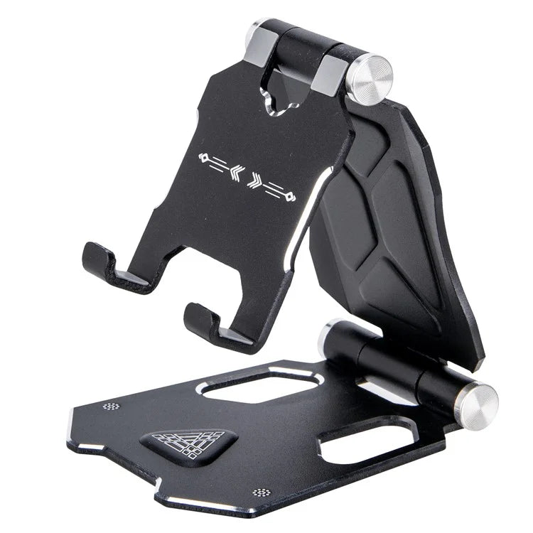 G55 Large Size Foldable Phone Holder Aluminum Alloy Angle Adjustable Cellphone Stand