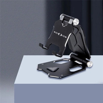G55 Large Size Foldable Phone Holder Aluminum Alloy Angle Adjustable Cellphone Stand