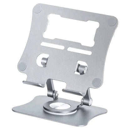 G68 Desktop Foldable Phone Tablet Stand Aluminum Alloy 360-Degree Rotating Tablet Holder