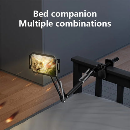 L006B+M012 Cantilever Desk Bracket Stand Universal Mobile Phone Tablet Holder