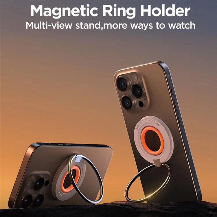 JOYROOM JR-ZS383 Magnetic Kickstand Compatible with Magsafe Grip Phone Holder Finger Ring Stand