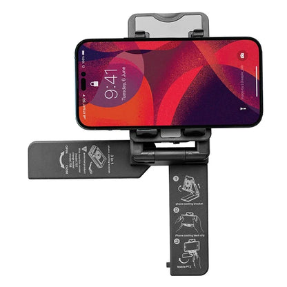 707 Cellphone Desktop Holder Mount Phone Cooler Vlogging Selfie Phone Clip Convenient for Charging
