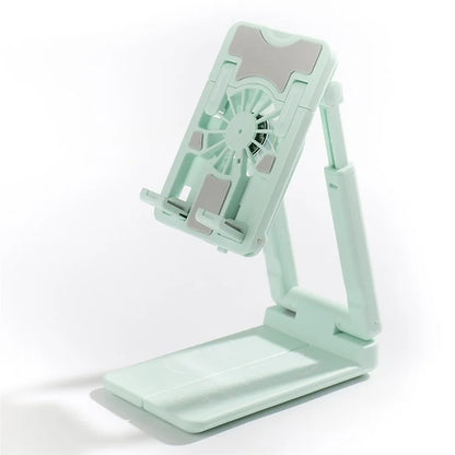 707 Cellphone Desktop Holder Mount Phone Cooler Vlogging Selfie Phone Clip Convenient for Charging