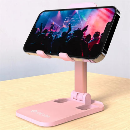 DEVIA Phone Stand Adjustable Foldable Desktop Phone Holder Tablets Cradle Dock