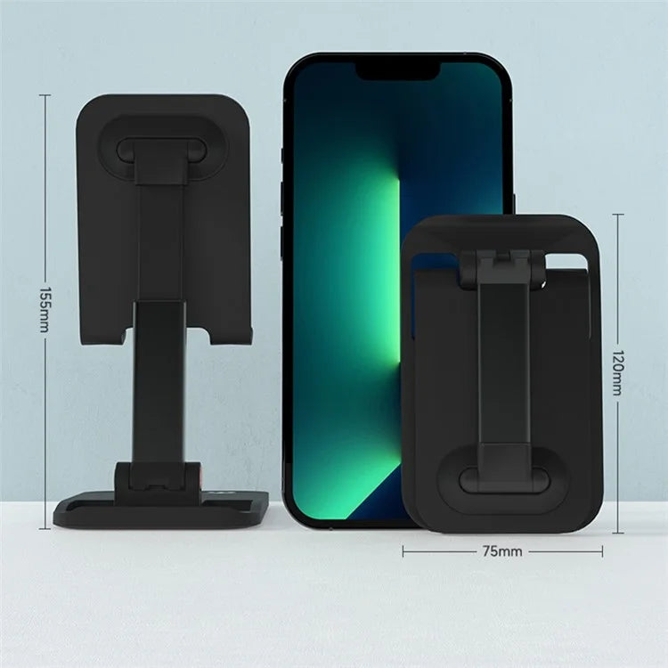 DEVIA Phone Stand Adjustable Foldable Desktop Phone Holder Tablets Cradle Dock
