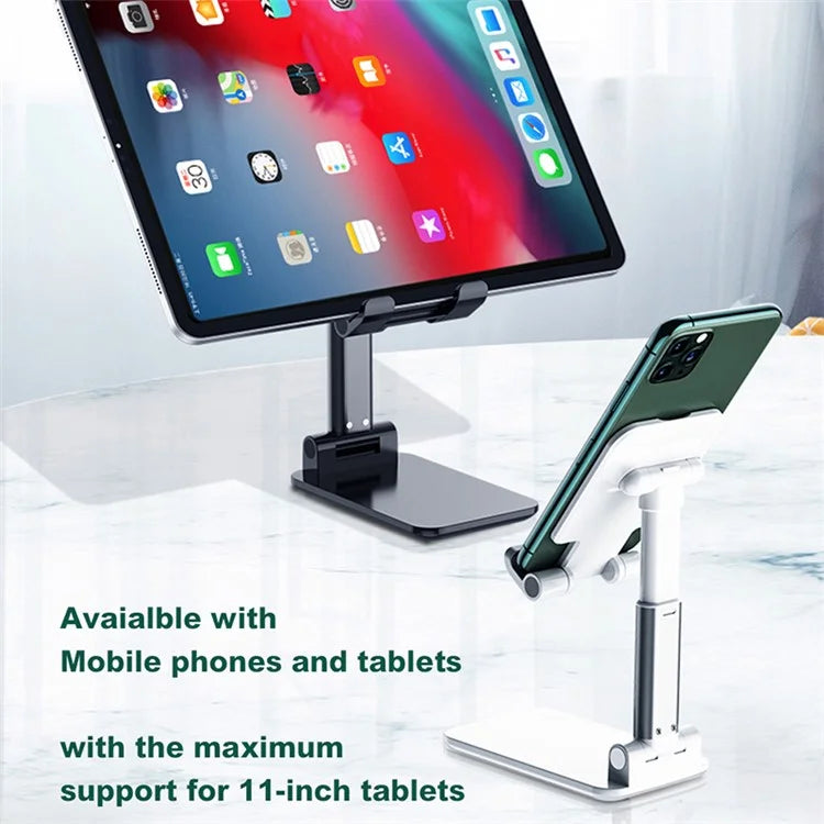 DEVIA ES054 Foldable Phone Stand Height Adjustable Cell Phone Holder Desktop Dock
