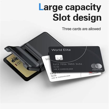 For iPhone 12-15 Series Magnetic Card Holder with Kickstand Compatible with MagSafe