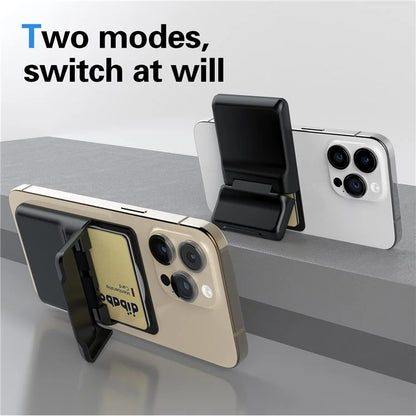 For iPhone 12-15 Series Magnetic Card Holder with Kickstand Compatible with MagSafe