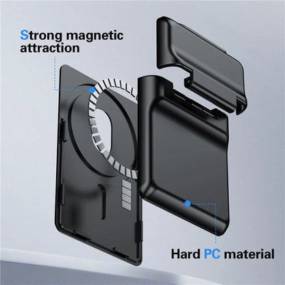 For iPhone 12-15 Series Magnetic Card Holder with Kickstand Compatible with MagSafe