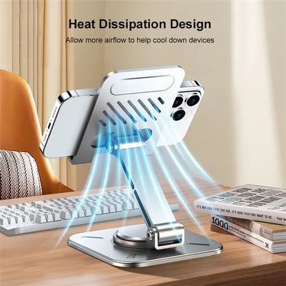 XUNDD XDHO-027 Phone Holder Rotation Foldable Desktop Tablet Stand