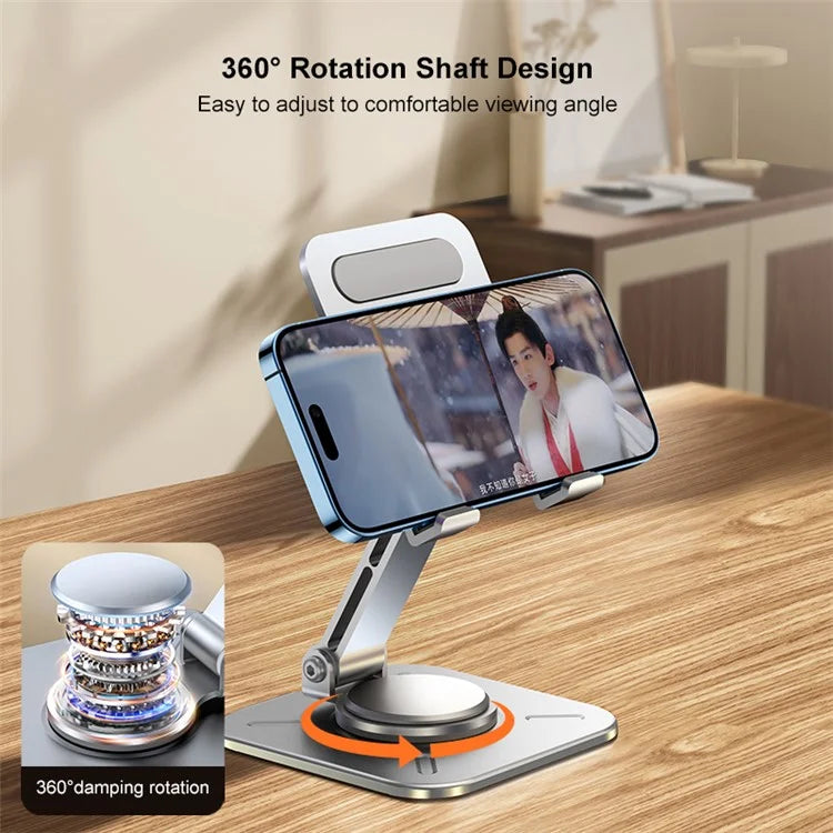 XUNDD XDHO-027 Phone Holder Rotation Foldable Desktop Tablet Stand