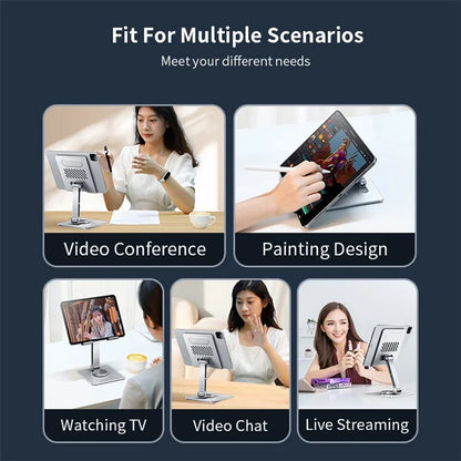 XUNDD XDHO-027 Rotation Foldable Desktop Holder Tablet Stand