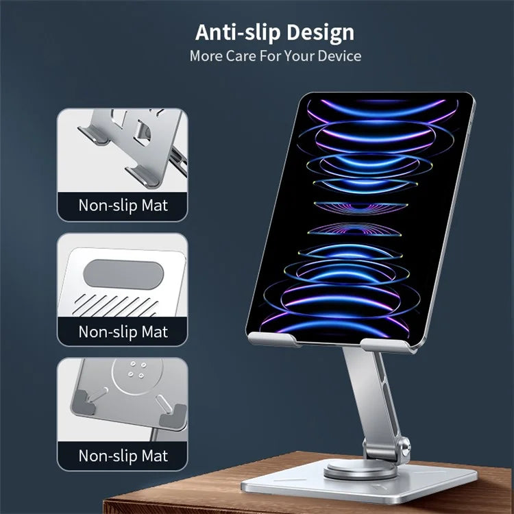 XUNDD XDHO-027 Rotation Foldable Desktop Holder Tablet Stand