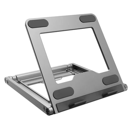 TTZ Dual-Layer Folding Portable Cooling Desktop Laptop Stand