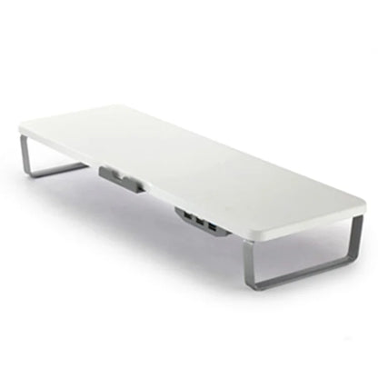 SLU Multi-Function Monitor Riser Stand with USB Port, Laptop Desktop Holder