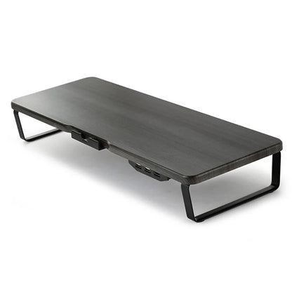 SLU Multi-Function Monitor Riser Stand with USB Port, Laptop Desktop Holder