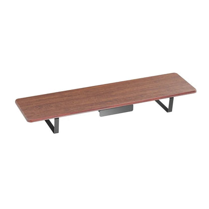 SHC79 Lengthen Wooden Computer Monitor Laptop Heighten Desktop Stand with 1 Drawer