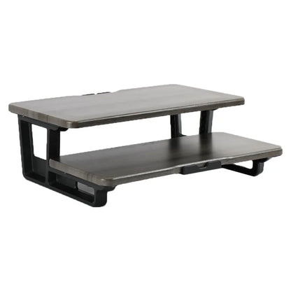 SP 2 Layer Wooden Computer Monitor Laptop Heighten Stand Desktop Storage Rack