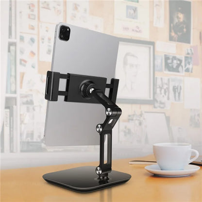 NS-06B Aluminum Alloy Desktop Phone Tablet Stand Rotatable Foldable Tablet Holder