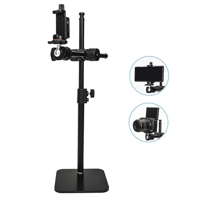 YUNTENG 808 Microphone DSLR Camera Desktop Mount Stand Table Phone Clip Holder