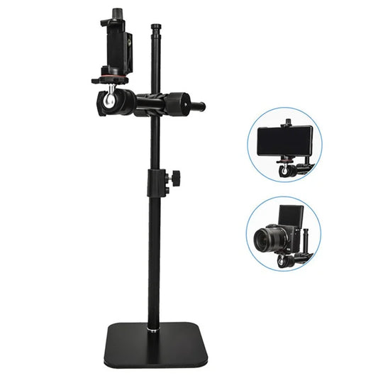 YUNTENG 808 Microphone DSLR Camera Desktop Mount Stand Table Phone Clip Holder