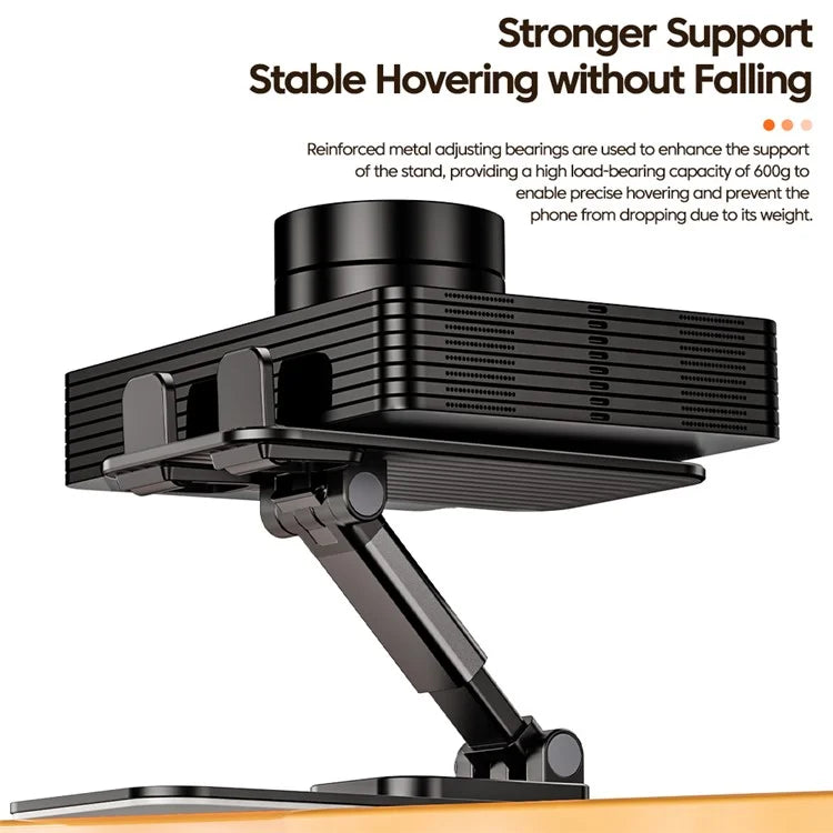 TOOCKI TQ-ZJ04 Adjustable Cell Phone Stand Foldable Desktop Phone Holder Cradle Dock