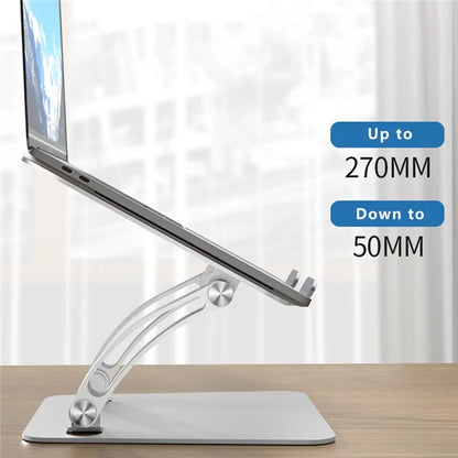 AS010-BMW Desktop Laptop Stand Holder Aluminum Alloy Notebook Computer Riser