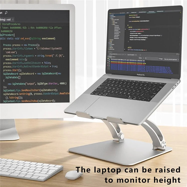 AS010-BMW Desktop Laptop Stand Holder Aluminum Alloy Notebook Computer Riser