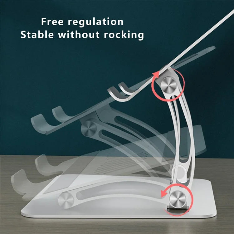 AS010-BMW Desktop Laptop Stand Holder Aluminum Alloy Notebook Computer Riser