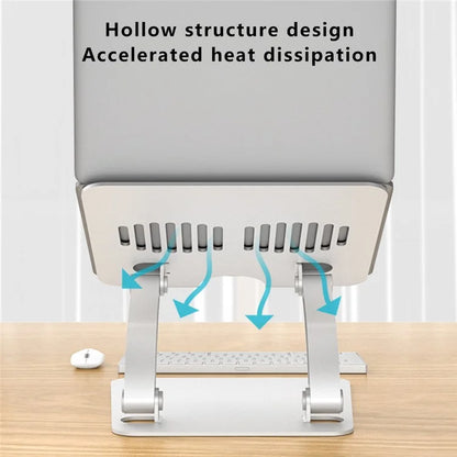 AS010-BMW Desktop Laptop Stand Holder Aluminum Alloy Notebook Computer Riser